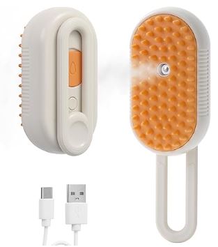 CEPILLO DE MASAJE CON VAPOR PARA MASCOTAS 50%Off + Envió Gratis
