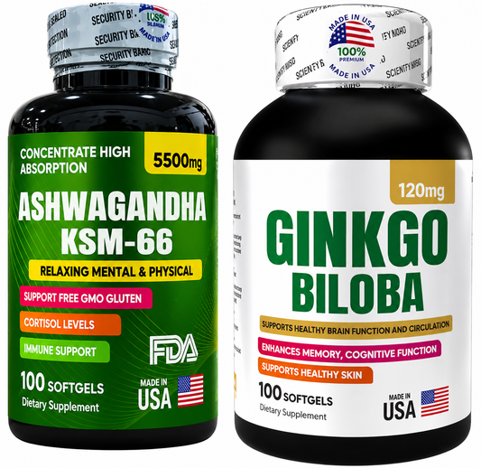 Combo Ashwagandha Y Ginkgobiloba