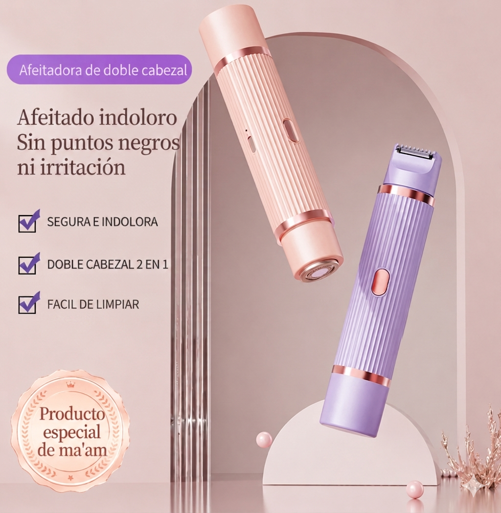 Recortadora Eléctrica Portátil 2 en 1